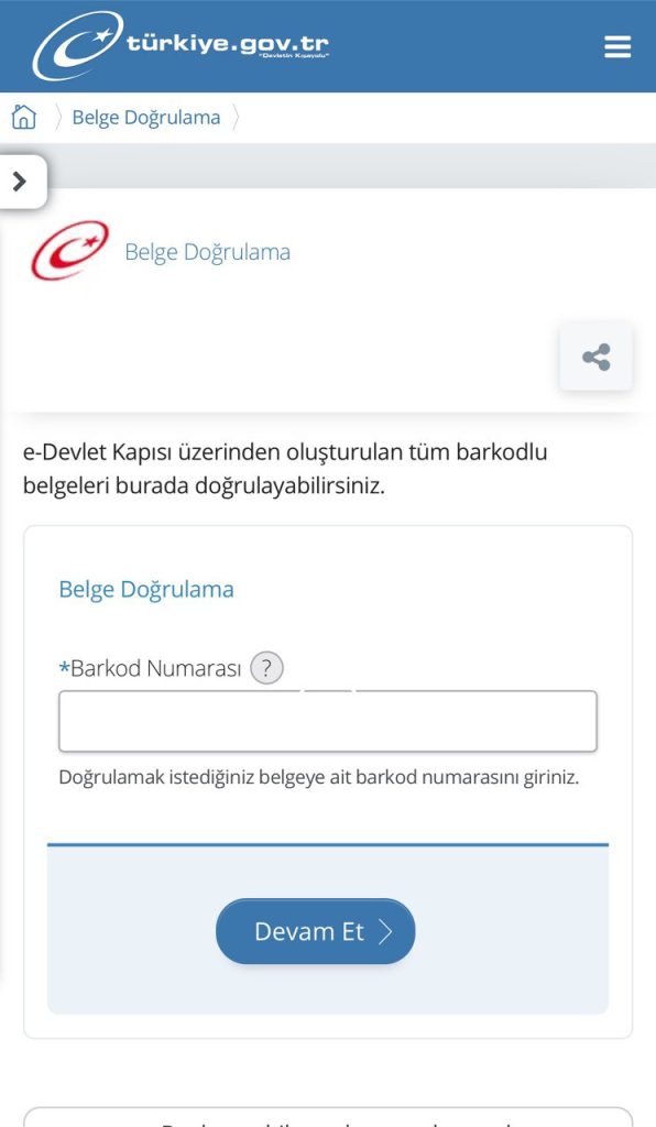 как посмотреть статус заявки на икамет в Турции